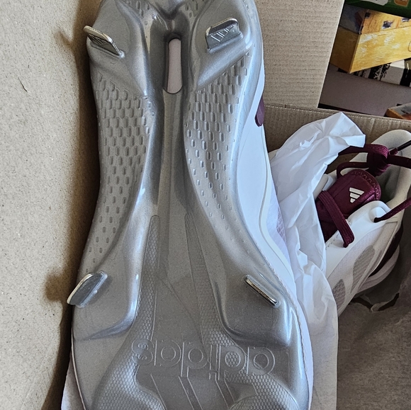 Adidas adizero PureHustle 3 Elite "Ftwr SOFTBALL SHOES WOMEN'S - Picture 3 of 14